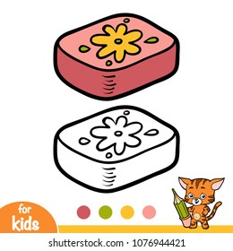 Coloring book for children, Eraser