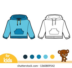 Coloring book for children, Hoody