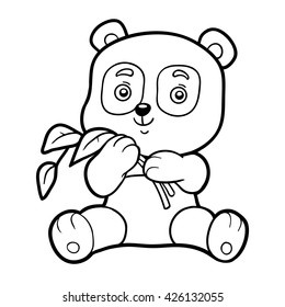 Two Cute Teddy Bear Coloring Page Stock Vector (Royalty Free ...