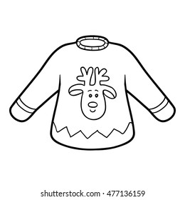 Coloring book for children, Pullover