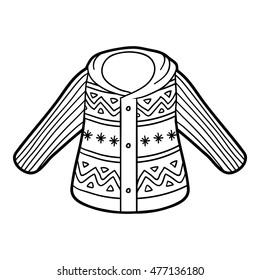 Coloring book for children, Pullover