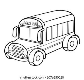 8,362 School bus coloring book Images, Stock Photos & Vectors ...