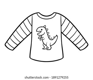 Coloring book for children, Sweatshirt for boys