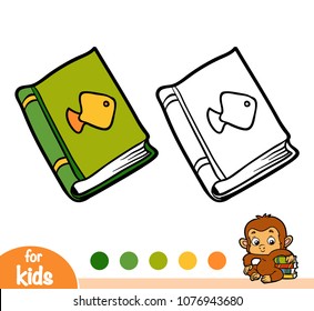 Coloring book for children, Textbook