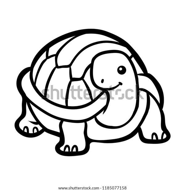 Russian Tortoise Coloring Page Coloring Pages