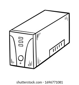 Coloring book for children, Uninterruptible power supply