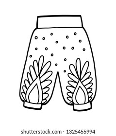 Coloring book for children, Womens harem pants