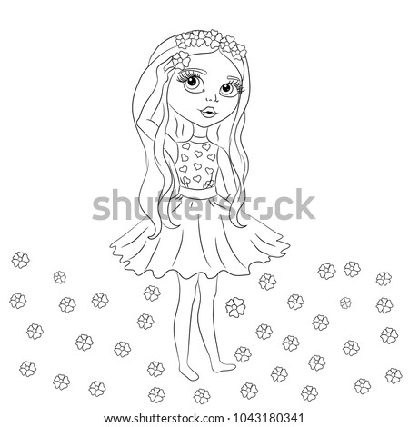 102 Toddler Girl Coloring Book Free