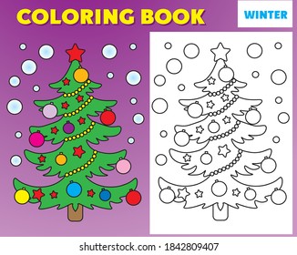 coloring book, connect the dots, winter, new year coloring book, dotted lines
