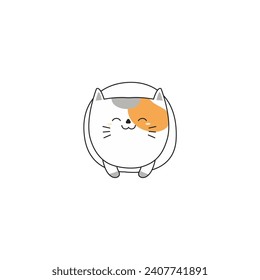coloring book cute cats with poses cute