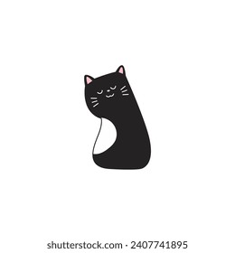 coloring book cute cats with poses cute