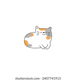 coloring book cute cats with poses cute