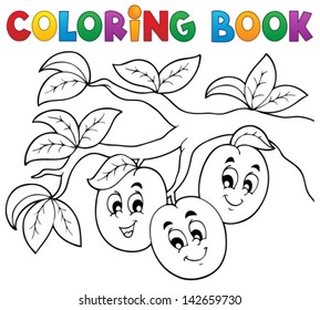 Colorante libro de tema 3 - ilustración vectorial eps10.