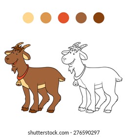 Coloring book (goat)