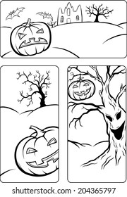 coloring book - halloween