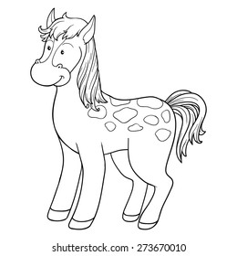 Coloring book (horse)