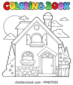 Cottage Drawing Images Stock Photos Vectors Shutterstock