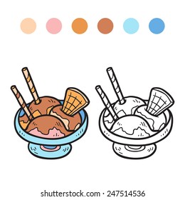 Coloring book (ice cream)