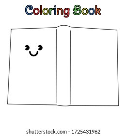 coloring book kid chibi book