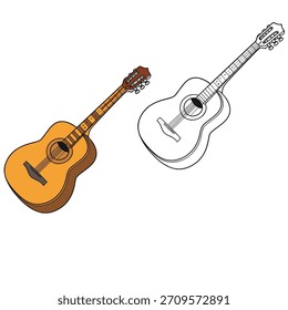 coloring book for kid sound vector