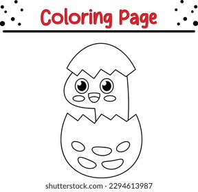 Coloring book for kids, baby dinosaur coloring pages vector