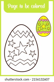 Farbbuch für Ostereier für Kinder