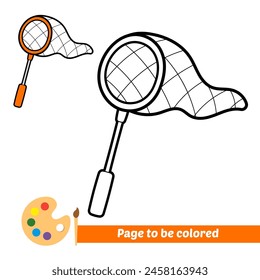 libro para colorear para niños, Vector neto