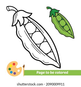 723 Peas Coloring Page Images, Stock Photos & Vectors | Shutterstock