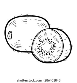 Coloring book (kiwi)