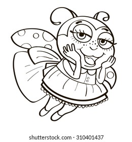 Coloring book (ladybug)