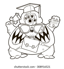 Coloring book (monster)