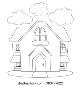 Download Colouring Book House High Res Stock Images Shutterstock