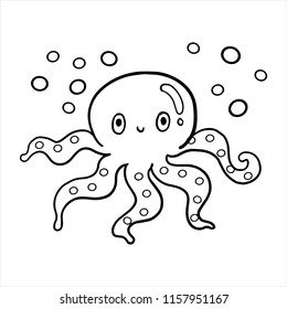 Coloring Book Page Stock Vector (Royalty Free) 1157951167 | Shutterstock