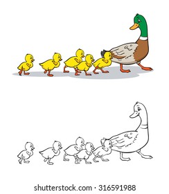 Download Mother Duck Images, Stock Photos & Vectors | Shutterstock