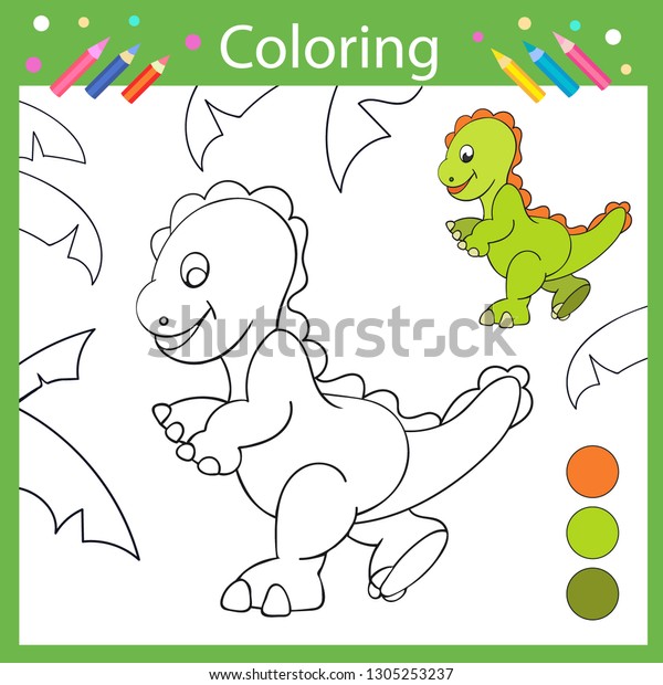 Download Coloring Book Pages Activity Colouring Kids Stock Vector Royalty Free 1305253237