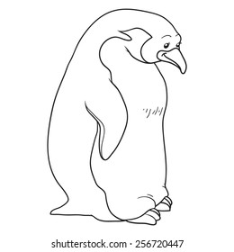 Coloring book (penguin)