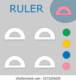 Libro de colorear de un timón. Juegos educativos creativos para niños en edad preescolar