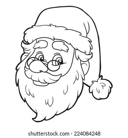 Coloring book (santa claus)