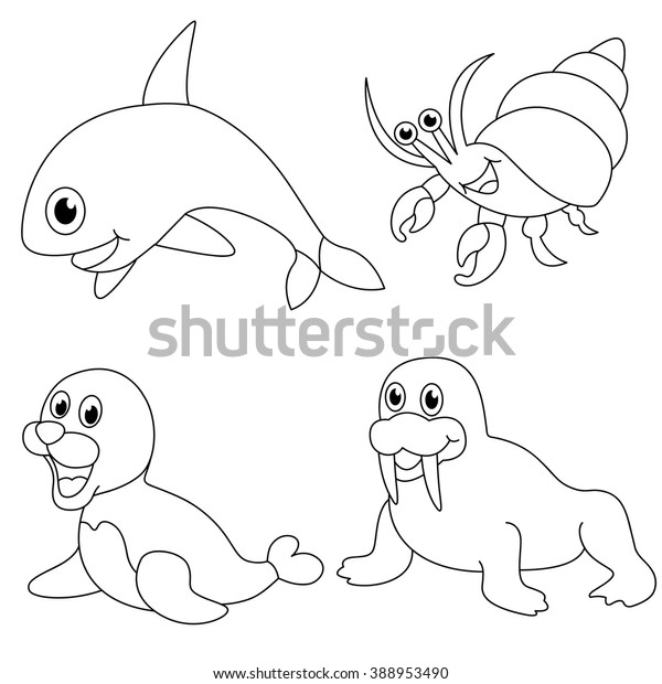 700+ Colouring Book Ocean Animals Picture HD 700+ Colouring Book Ocean Animals Picture HD