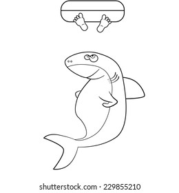 Coloring Book Pages Kids Cute Cartoon: เวกเตอร์สต็อก (ปลอดค่าลิขสิทธิ์ ...