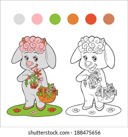 Coloring Book (sheep)