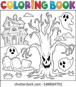 Spooky Tree Drawing High Res Stock Images Shutterstock