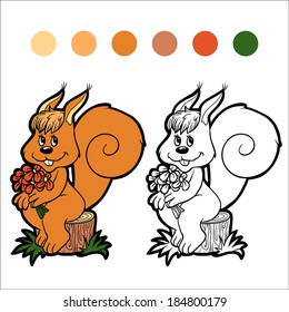 Coloring Book (squirrel)