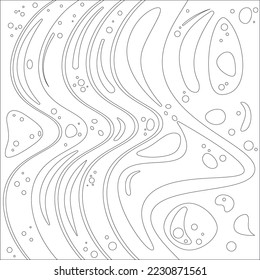 Coloring Book vector illustration graphic background