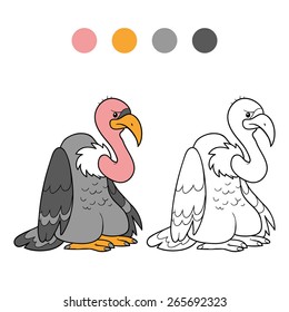 Coloring book (vulture)