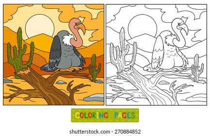 Coloring book (vulture)