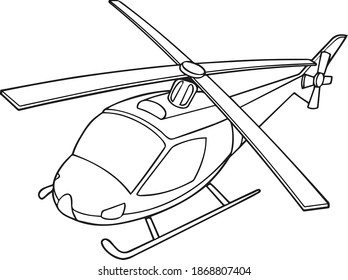 Coloring Pages Helicopters