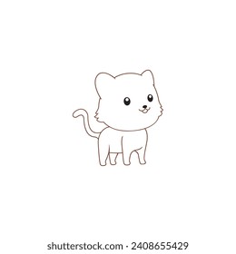 coloring books cute kitten heads cute
