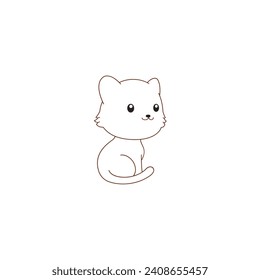 coloring books cute kitten heads cute