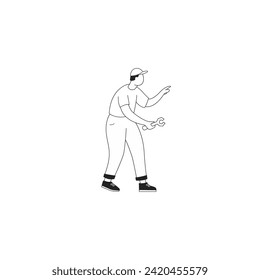 coloring books standing person poses person